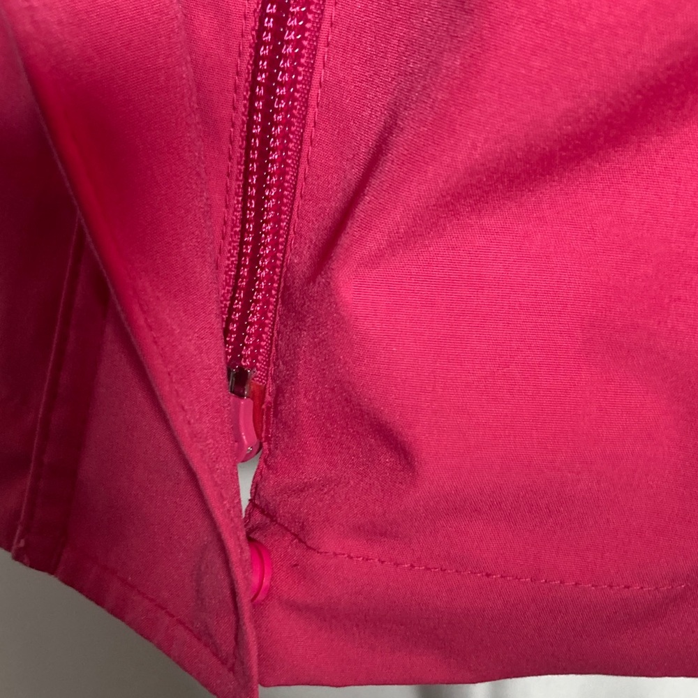 L.L. Bean Women's Fuchsia Water Repellant Trench Coat VN 03790 Sz XLP - Picture 12 of 15